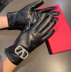 2025 New Exclusive First Release Valentino Touchscreen Women's Gloves Original Q