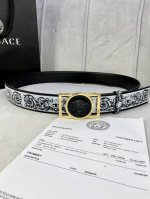 Special Width 4.0 Cm Versace This Palazzo Belt Is Crafted From Genuine Leather A