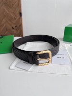 Bv 2025 Newest Men's Braided Belt, Handmade Intreccio Small Check Braided Double