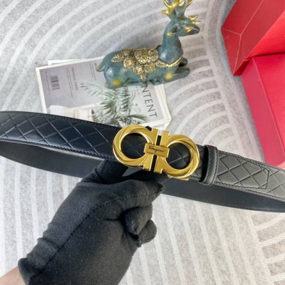 Ferragamo special leather belt automatic belt series, original hardware boutiqu