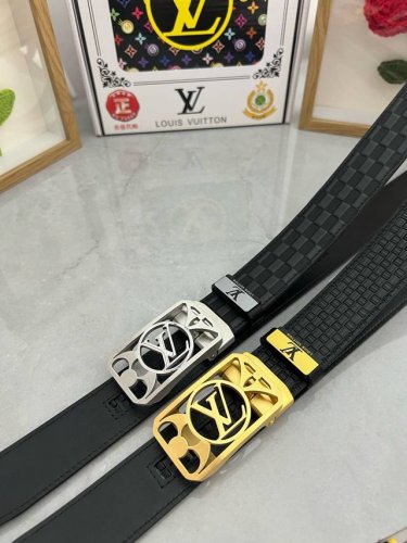 Product Name: Lv..Louis..Vuitton Automatic Belt Material: Genuine Leather Belt,