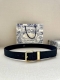 Width 3.5 Cm Dior This Belt Is Meticulously Crafted From Black Ultra-Mini Obliqu