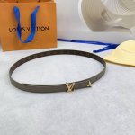 2.0Cm Louis Vuitton Lv Belt, Double-Sided Top-Grain Cowhide Leather, Length: .75