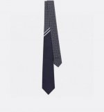 The new tie from Dolby is a hit. The Dior men's D rattan pattern tie is a rare c
