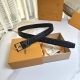 Original packaging L0Uis Vuitt0N new season original belt, 35mm wide, double-sid
