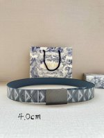 Width 4.0 Cm Dior This 40 Mm Double-Sided Belt Combines Classic Elegance With Mo