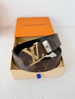 Product Name Lv..Louis..Vuitton Belt Original Model Buckle Classic Pure Steel Ma