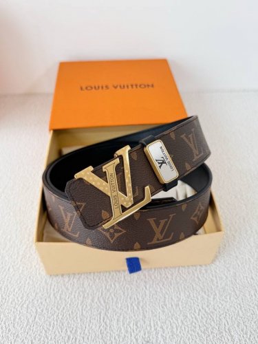 Product Name Lv..Louis..Vuitton Belt Original Model Buckle Classic Pure Steel Ma