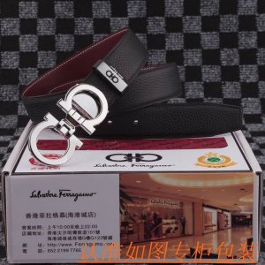 Product Name: Ferragamo Wooden Leather Belt (Original Single Belt) Material: 10