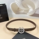 Chrome Hearts Mini belt detachable original calfskin with classic logo pure cop