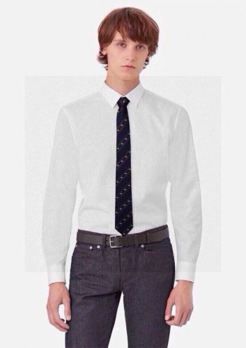 Men's tie series, rare counter classic theme animal bee embroidery, showing exq