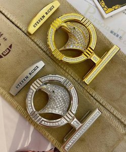 Belt: Stefen Rcici. Stefen Rcici Diamond-Studded Belt: Top-Tier Original Replic