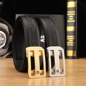 Special Montblanc Automatic Secret Original Single High-End Quality Width 3.5 Au