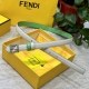 Fendl Fendi width 20mm, original imported calfskin, with original ruthenium pall