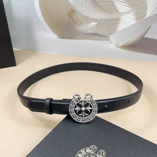 Chrome Hearts Mini belt detachable original calfskin with classic logo pure cop
