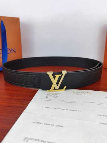 Mosaic 4.0 wide double-sided belt made of soft calfskin, with Swarovski crystals