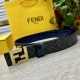 Fendi Same style as Fendi counters Width 4.0cm Double loop reversible belt Ff sn