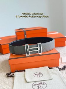 Tonight. This belt features premium hardware and imported Togo leather in a deep