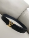 Special Lv Louis Vuitton 4.0 Heat-Pressed 3D Calfskin, High-Quality Steel Buckle