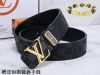 Belt Lv..Louis..Vuitton Original Belt 100% First Layer Cowhide Guaranteed Genuin