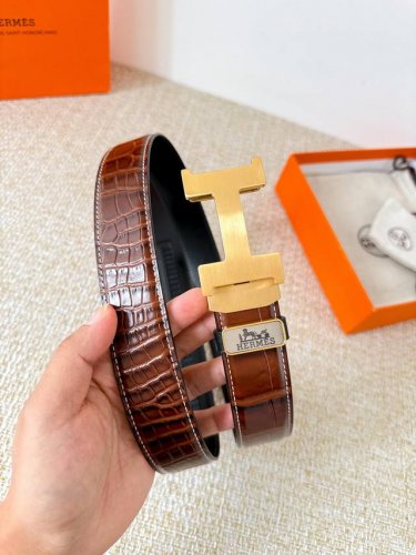 Product Name: Hermes Automatic Buckle Belt Model: Automatic buckle, classic aut