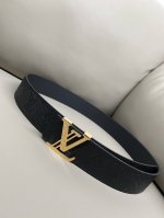 Special Lv Louis Vuitton 4.0 Heat-Pressed 3D Calfskin High-Quality Steel Buckle