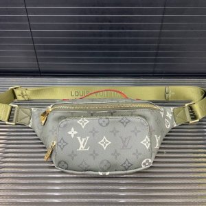 Louisvuitton Lv original leather Bumbag Rush waist bag crossbody chest bag real
