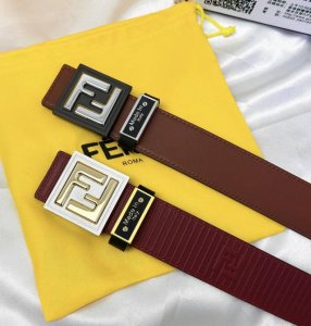 Belt: Fendi. Top-grade original replica. Belt: 100% top-grain cowhide, guarante