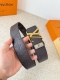 Product Name: Louis Vuitton Belt - Original Single Belt Model: Hook, Classic Pur