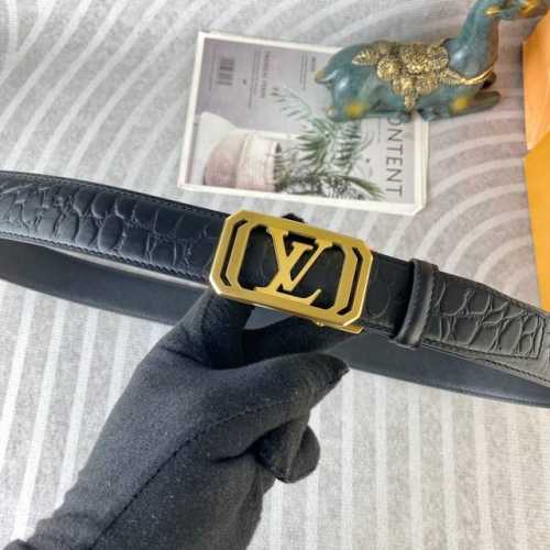 Lv Special Leather Belt Automatic Belt Series, Original Factory Premium Stainles