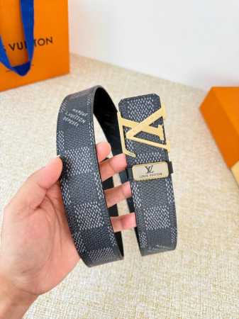 Product Name: Louis Vuitton Belt - Original Single Belt Model: Hook, Classic Pur - Click Image to Close