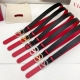 3.0Cm Valentino Belt Double-Sided Top Layer Leather Length.75.80.85.9095. .Eu