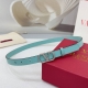 2.0 Cm Warren Belt, Double-Sided Top-Grain Cowhide Leather, Length: .75, .80, .8