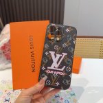 Lv fine hole fully surrounded leather mobile phone case Model: In order to avoid