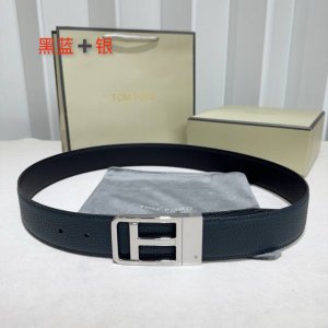 Men's TF Tony Ford . Made with double-sided top-grain cowhide, Togo pattern, a