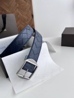 Special Bv New Men's Belt Handcrafted Large-Pattern Intreccio-Woven Italian Calf