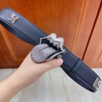 Chrome Hearts detachable brass silver-plated large tongue hardware inlaid with