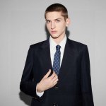 Officially launched by Teguchi, this rare jacquard tie features the classic Sma