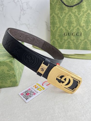 Product Name: Gucci Original Belt/Leather Bag Model: Hook buckle, pure copper bu