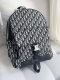Dior 23 new Explorer series men's monogram jacquard fabric backpack, the latest