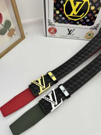 Product Name: Lv..Louis..Vuitton Original Material: Original Leather Belt 100% G - Click Image to Close