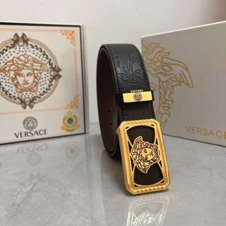 Product Name: Versace (Ddd) Material: 100% top-grain cowhide belt, guaranteed ge - Click Image to Close