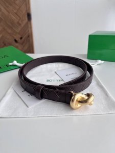 Bv 2025 Newest Women's Braided Belt, Handmade Intreccio Large Check Braided Doub