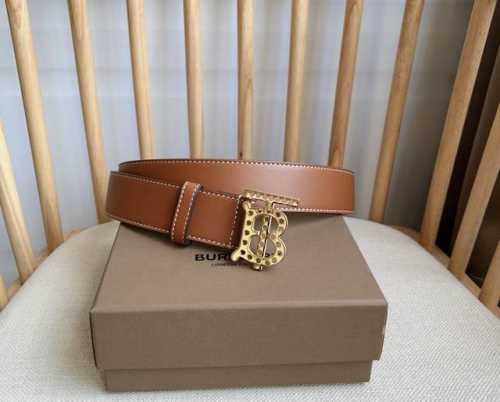 New Burberry Belt Available Now At Burberry Stores, Featuring The Iconic London