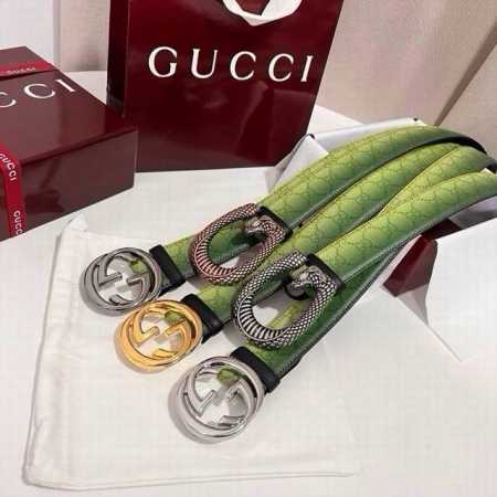 Gucci's new belt features a refreshing light blue gradient print, adding a new - Click Image to Close