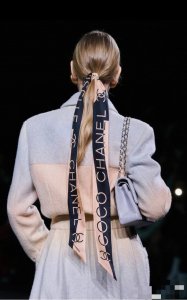 Chanel Twilly scarf is here, Chanel 24K contrast color 160, A real cutie, Every