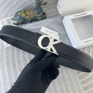 Ck Special leather belt series, original hardware and fine stainless steel buckl