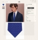 Men's New Tie Series: H Logo Pattern Tie. Rare H brand releases a thousand diffe