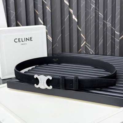 Cowhide Leather Cowhide Leather Lining Mid-Waist Silver Finish Width: 1 inch 2.