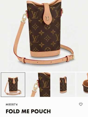 Lv French Fries Mini Crossbody Phone Bag M80874 Louis Vuitton Fold Me Crossbody